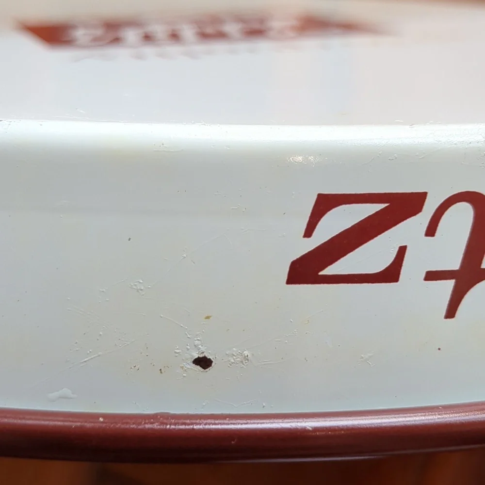 Vintage 1958 Schlitz beer metal 12" serving tray - Picture 7 of 9